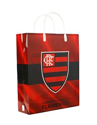 Sacola Para Presentes Flamengo 33x27cm