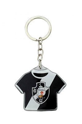 Chaveiro de Metal Camisa Futebol 5cm Vasco Oficial