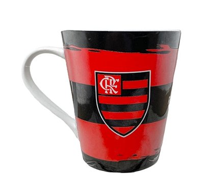 Caneca De Porcelana Flamengo 290ml Oficial