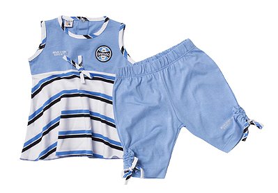 Conjunto Bebê Grêmio Bata e Legging Revedor