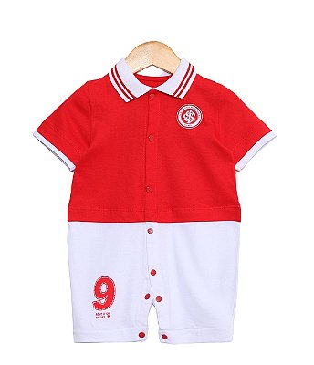 Macacão Bebê Internacional Uniforme Campo Oficial