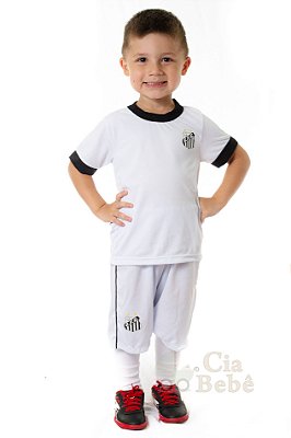 Conjunto Infantil Santos Uniforme Artilheiro Oficial