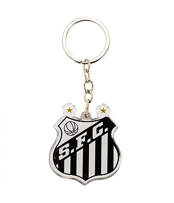 Chaveiro Escudo Santos Acrílico 5cm Oficial