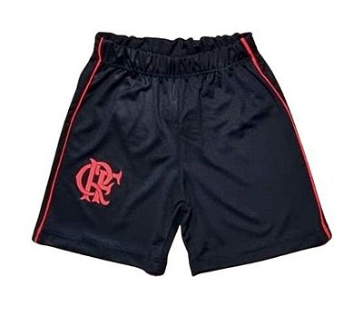 Shorts Infantil Flamengo Oficial (1 a 14 Anos)