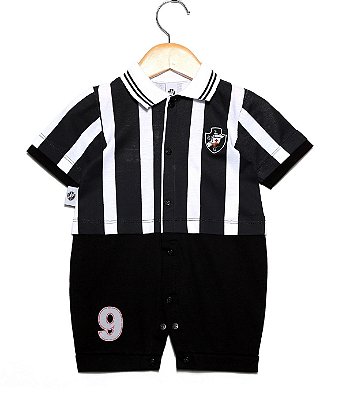 Macacão Bebê Vasco Uniforme Campo Oficial