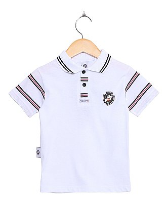 Camisa Polo Infantil Vasco Masculina Oficial