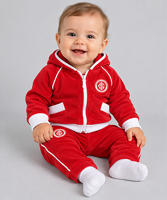 Conjunto Agasalho Bebê Internacional Plush Oficial