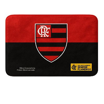 Tapete Para Porta do Flamengo 40x60Cm Oficial