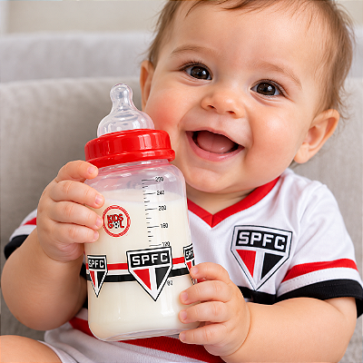 Mamadeira São Paulo Kids Gol 260 Ml