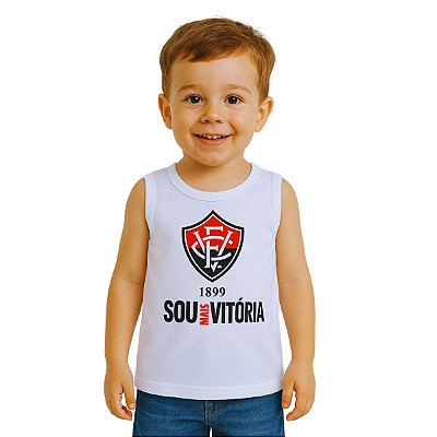Camiseta Infantil Vitória Regata Oficial