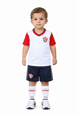 Conjunto Infantil Vitória Uniforme Dry Oficial