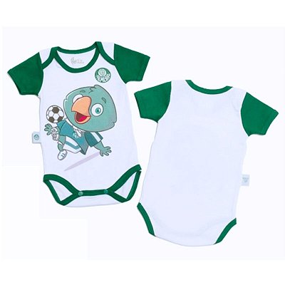 Body Bebê Palmeiras Mascote Baby Oficial