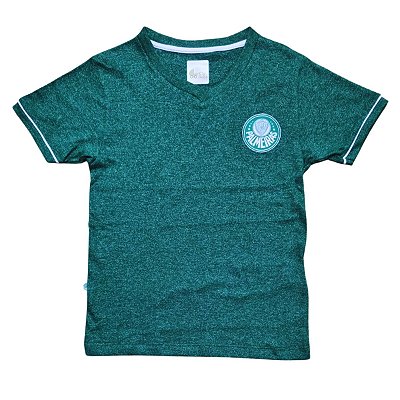 Camiseta Palmeiras Infantil Premium Verde Oficial