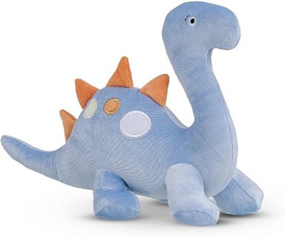 Pelúcia Infantil Baby Dinossauro Azul Zip Toys 40 cm