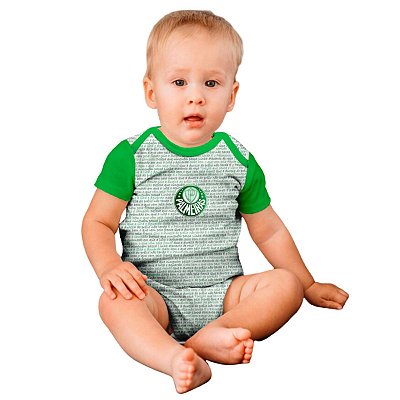 Body Palmeiras Hino Manga Curta Oficial
