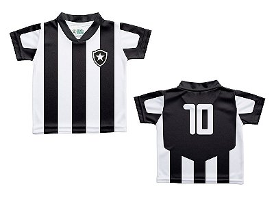 Camiseta Infantil Botafogo Listrada Torcida Baby
