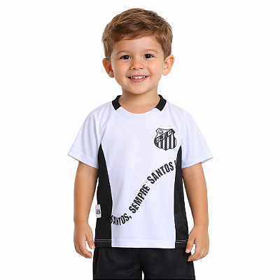 Camiseta Infantil Santos Sempre Santos Oficial