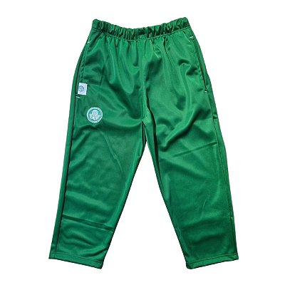 Calça Infantil Palmeiras Verde Flanelada Oficial