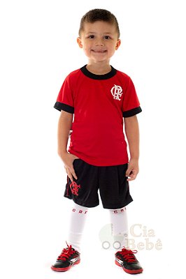 Conjunto Infantil Flamengo Uniforme Artilheiro Oficial