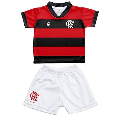 Conjunto Flamengo Uniforme Bebê - Torcida Baby