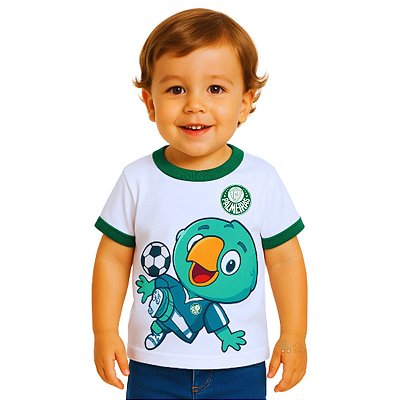 Camiseta Palmeiras Infantil Mascote Oficial
