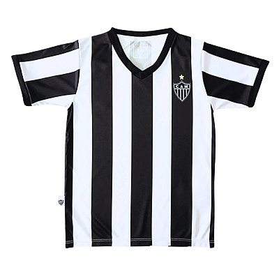 Camisa Infantil Atlético MG Listrada Oficial