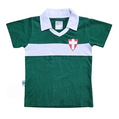 Camisa Infantil Palmeiras Savoia Polo Retrô Oficial