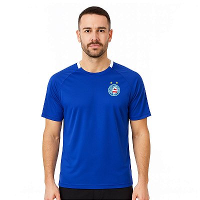 Camisa Bahia Azul Esquadrão Gola V Adulto Oficial