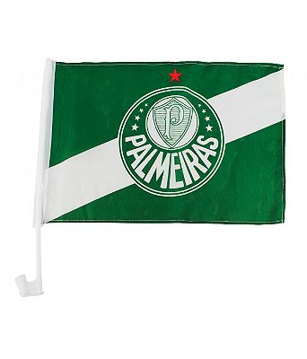 Bandeirinha Palmeiras Para Vidro do Carro Com Haste Plástico