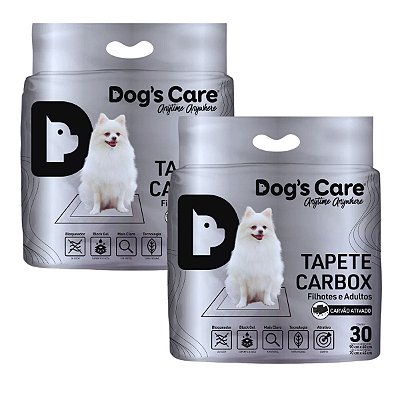 Tapete Higiênico Para Pets Carbox Dogs Care 90x60Cm 60 Un