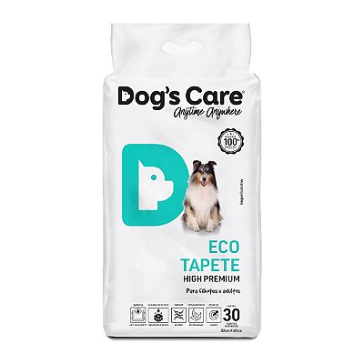 Eco Tapete Higiênico Pet High Premium 30 Un 82x60 Cm