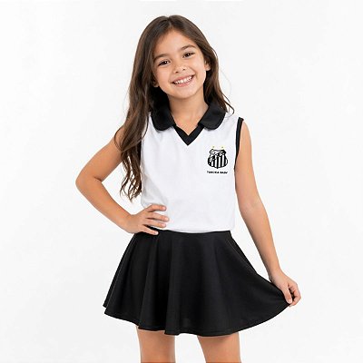 Vestido Infantil Santos Polo - Torcida Baby