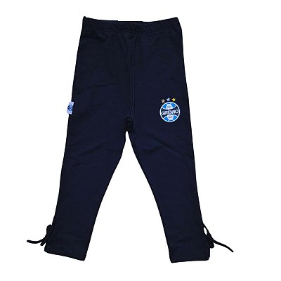 Calça Infantil Grêmio Legging Preta Oficial