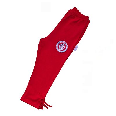 Calça Infantil Internacional Legging Vermelha Oficial