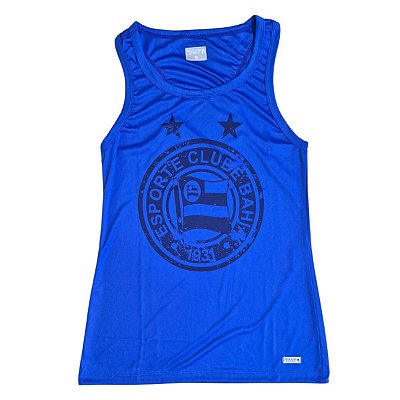 Camisa Bahia Regata Azul Escudo Adulto Oficial