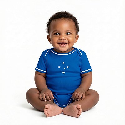 Body Cruzeiro Oficial Azul - Torcida Baby
