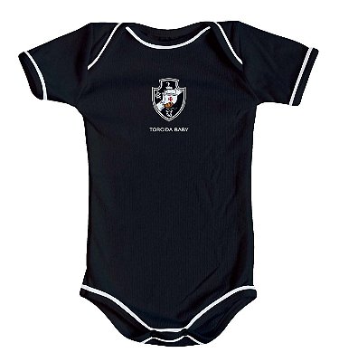 Body Vasco Oficial Preto - Torcida Baby