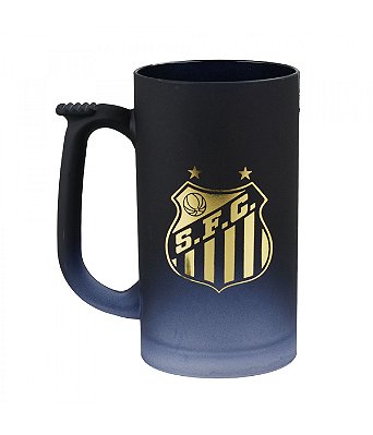 Caneca Chopp Degrade Santos 500ml Oficial