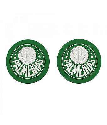 Jogo 2 UN Porta Copos Escudo Palmeiras Oficial