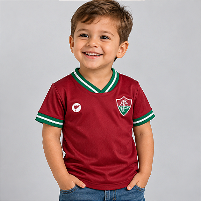 Camiseta Infantil Fluminense Oficial - Torcida Baby