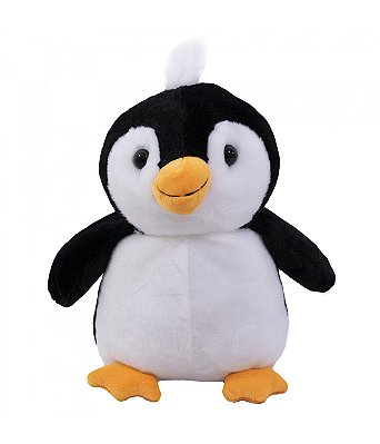 Pelúcia Pinguim Em Pé Fofo e Encantador 24cm