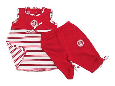 Conjunto Bebê Internacional Bata e Legging Oficial