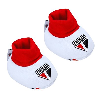 Meia Pantufa Bebê São Paulo Oficial