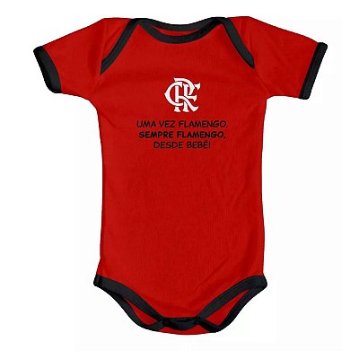 Body Flamengo Vermelho Aqui Tem Um Mini Campeão Oficial