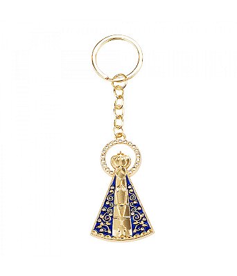 Chaveiro Imagem de Nossa Senhora Aparecida 6cm
