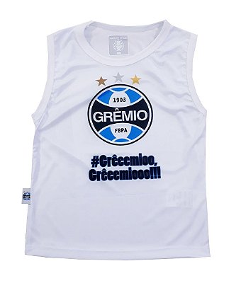 Camiseta Infantil Grêmio Regata Oficial