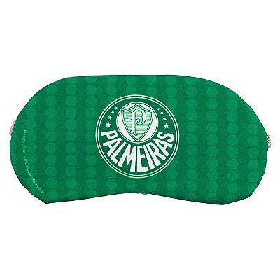 Máscara De Dormir Tapa Olhos Palmeiras Verde Oficial
