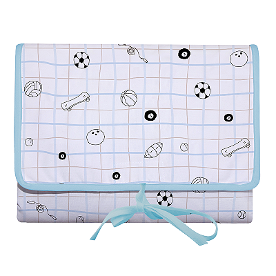 Trocador Porta Fraldas Portátil Esporte 66x40Cm Papi Baby