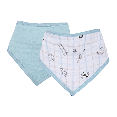 Babador Bandana Soft  Premium Esporte Com 2 Un Papi Baby