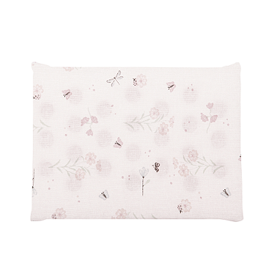 Travesseiro Bebê Espuma Com Furos Rosa 29X19Cm Papi